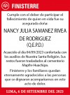 NANCY JULIA SAMANEZ RIVEA DE RODRIGUEZ