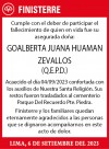 GOALBERTA JUANA HUAMAN ZEVALLOS
