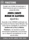 JOSEFA ZARATE MORAN DE ALAVEDRA